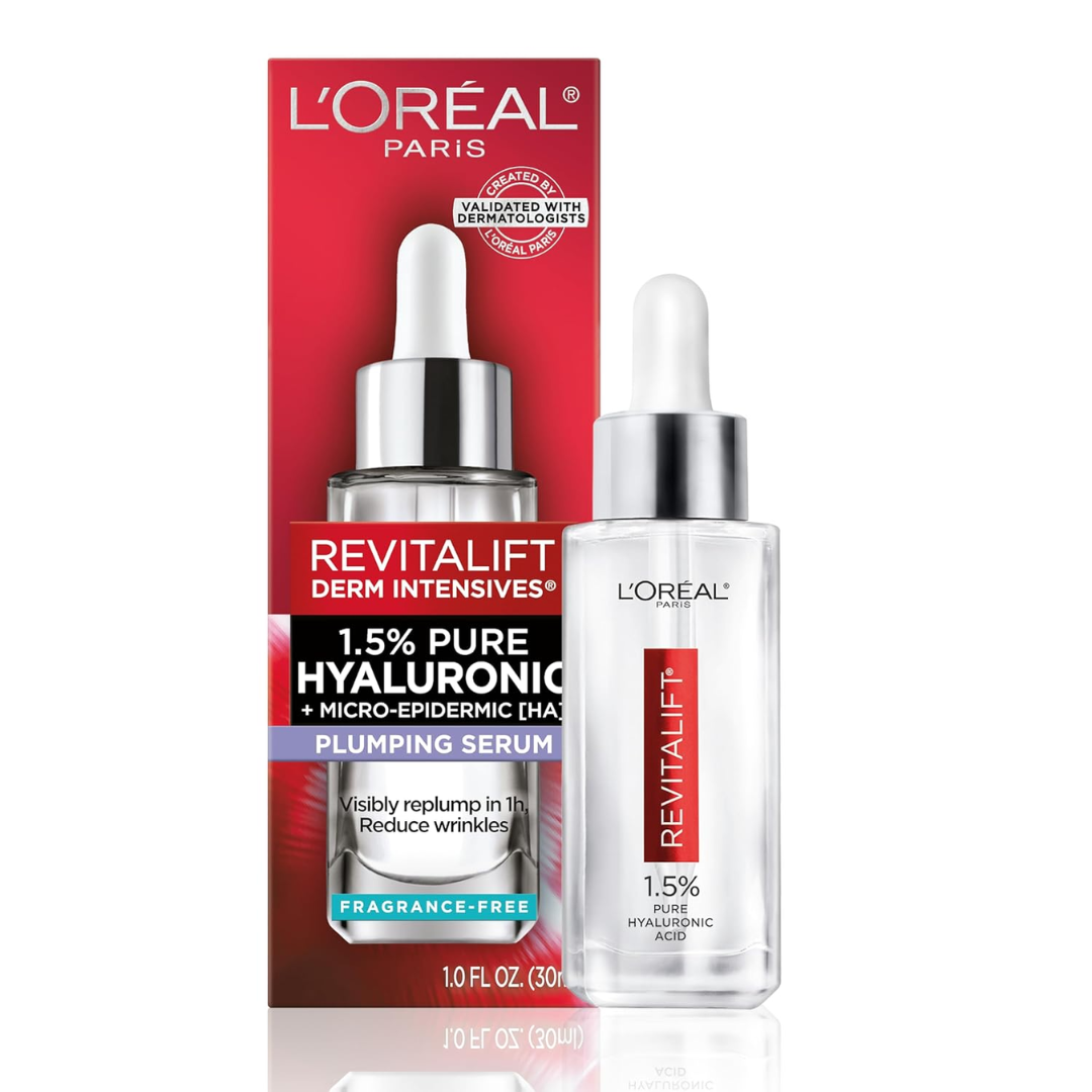 Botella de suero Revitalift Ácido Hialurónico 1.5 % Puro L’Oréal Paris (1 fl oz)