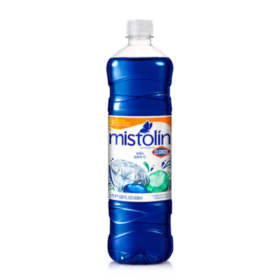 Botella Mistolin 28 oz aroma “Solo Para Ti” para limpieza multi‑superficie
