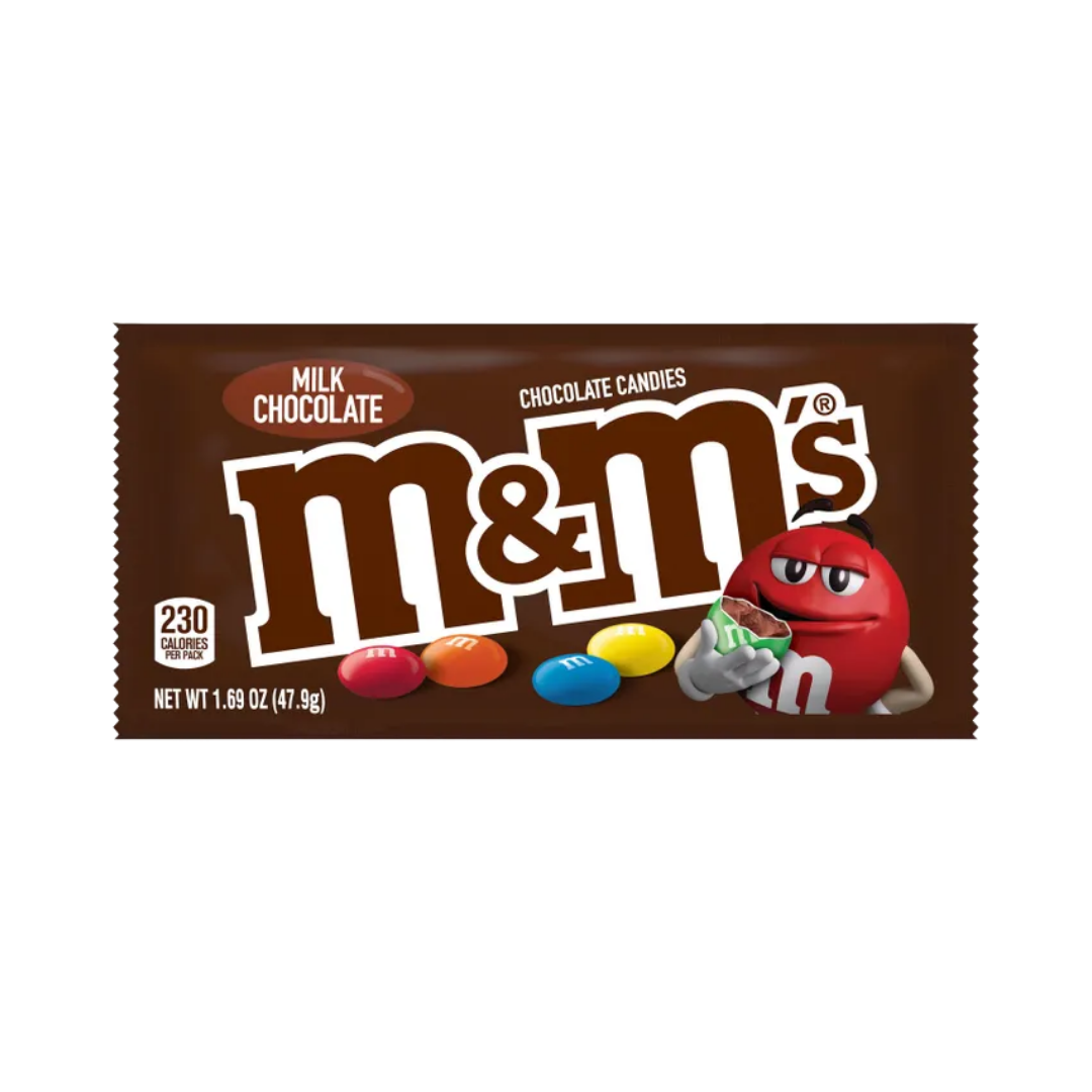 M&M’s Milk Chocolate Single 1.69 oz