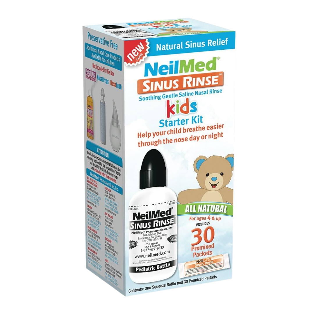 Kit NeilMed Sinus Rinse con jeringa y sobres salinos (240 mL)