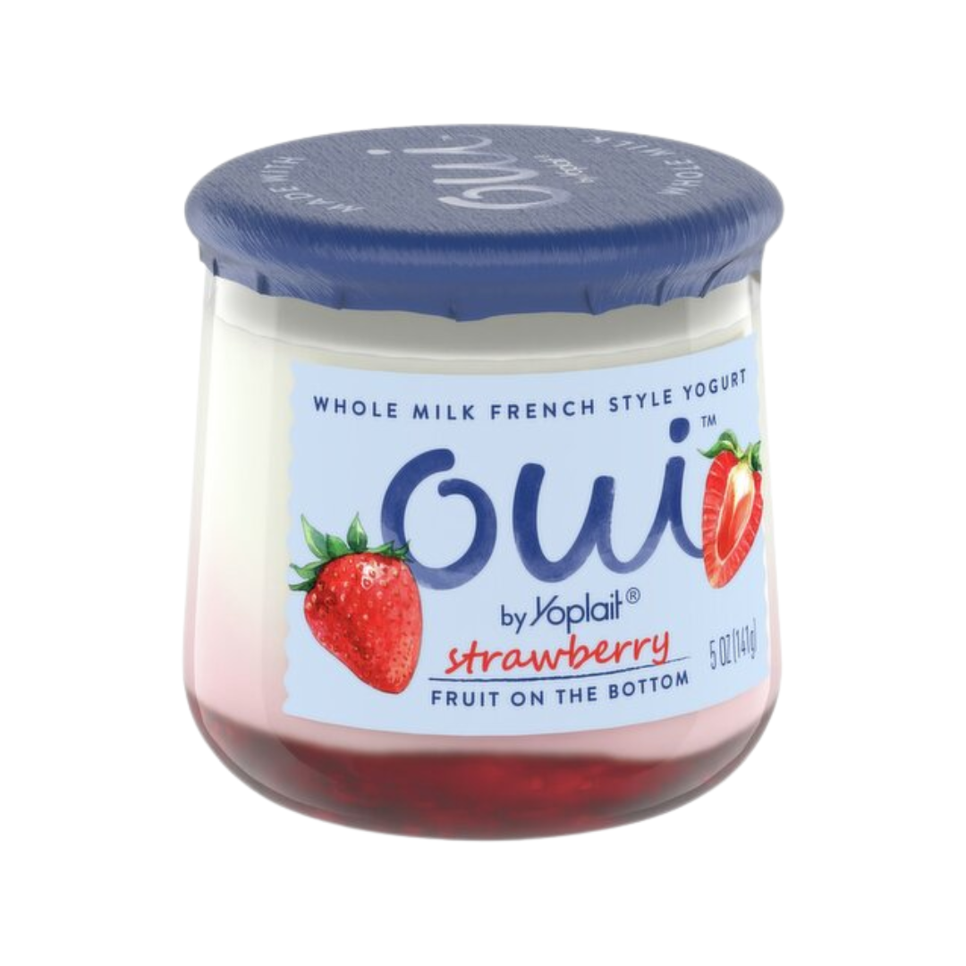 Oui yogurt estilo francés sabor fresa 5 oz