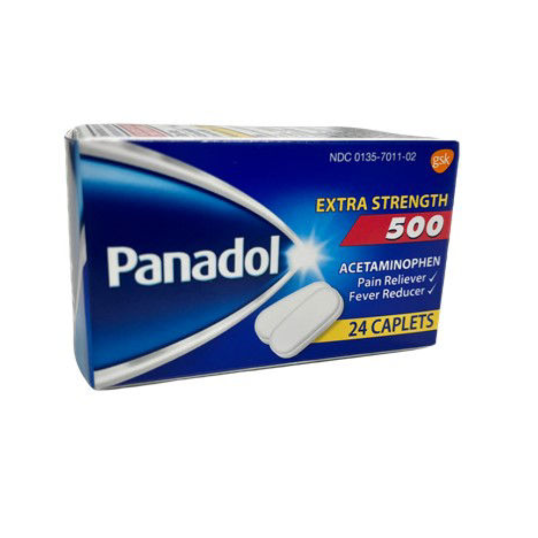 Panadol Extra Strength 500 mg 24 ct