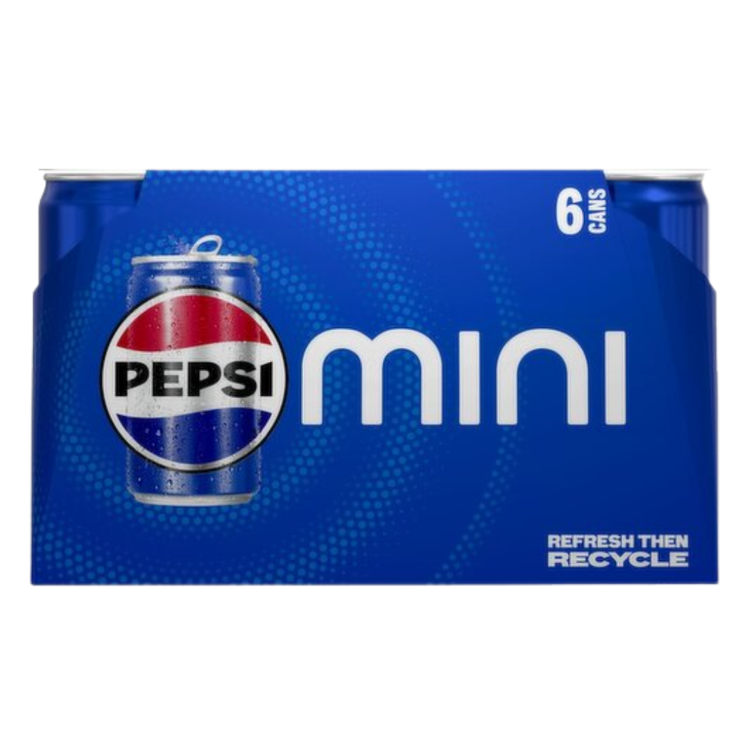 Pepsi 6 pack latas 7.5 oz