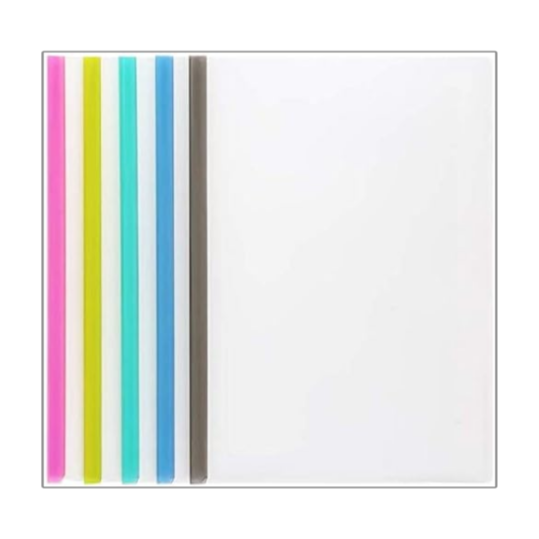 Pack de 5 fundas transparentes para informes tamaño carta