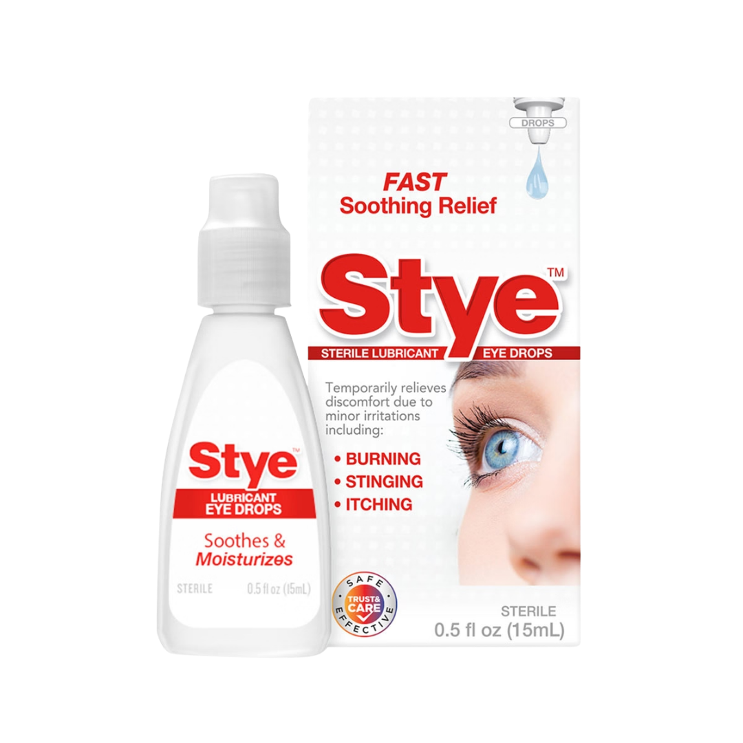 Gotas Stye Eye Drops (0.5 oz) para alivio de orzuelo e irritación