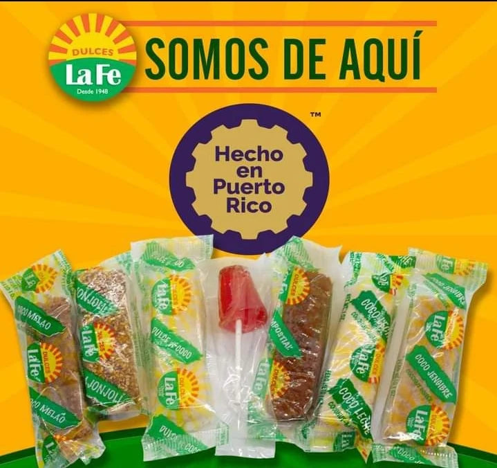 Dulces Típicos de Puerto Rico La Fe