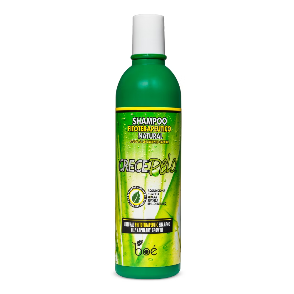 Boe Crece Pelo Natural Phitoterapeutic Shampoo (13.2 oz)