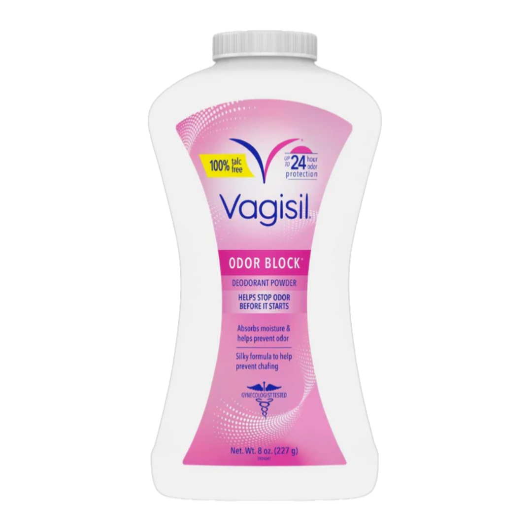 Polvo Vagisil Control de Olor y Humedad (7 oz) para zona íntima