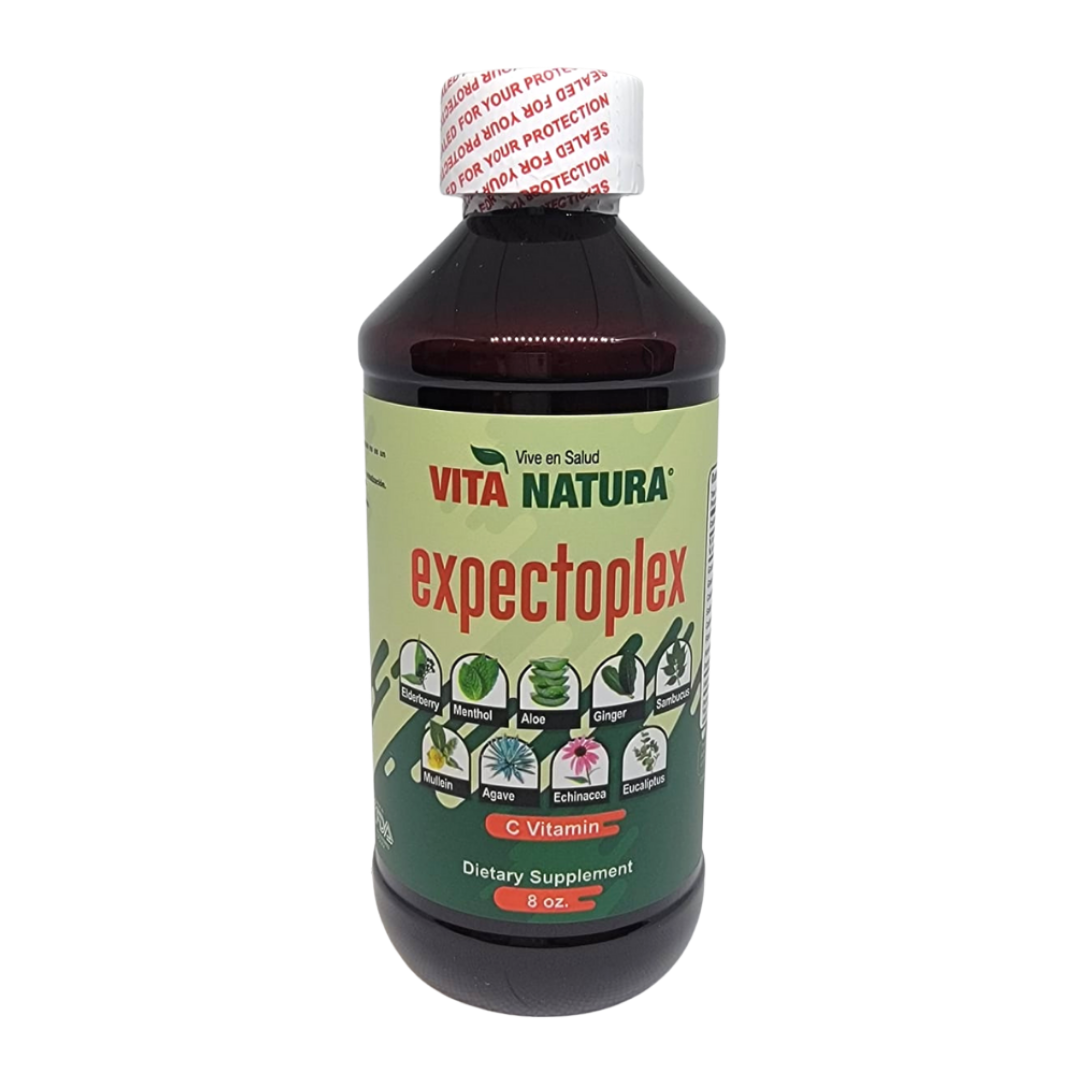 Vita Natura ExpectoPlex C Vitamin jarabe 8 oz