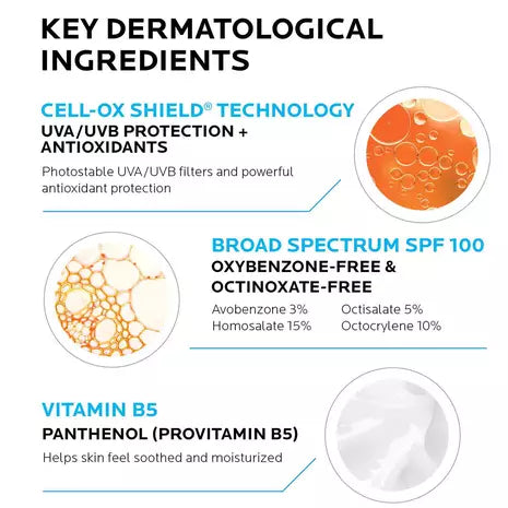 La Roche-Posay Anthelios Melt-In Milk Protector Solar FPS 100 para Rostro y Cuerpo