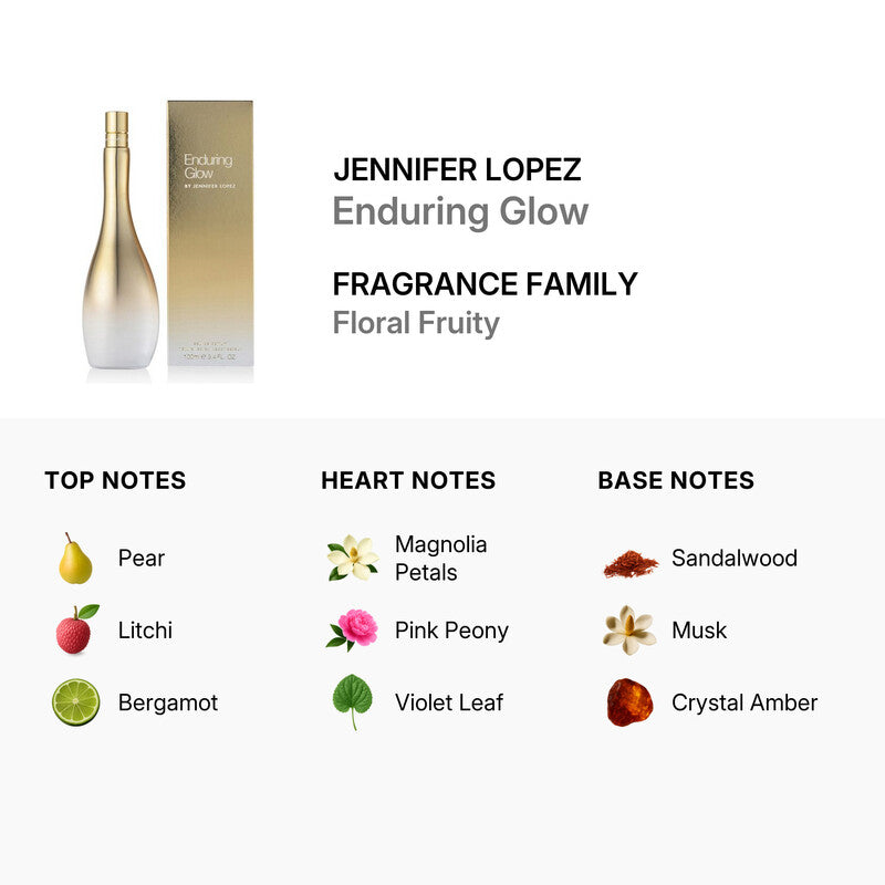 Jennifer Lopez Enduring Glow Eau de Parfum Spray Women (3.4 oz)