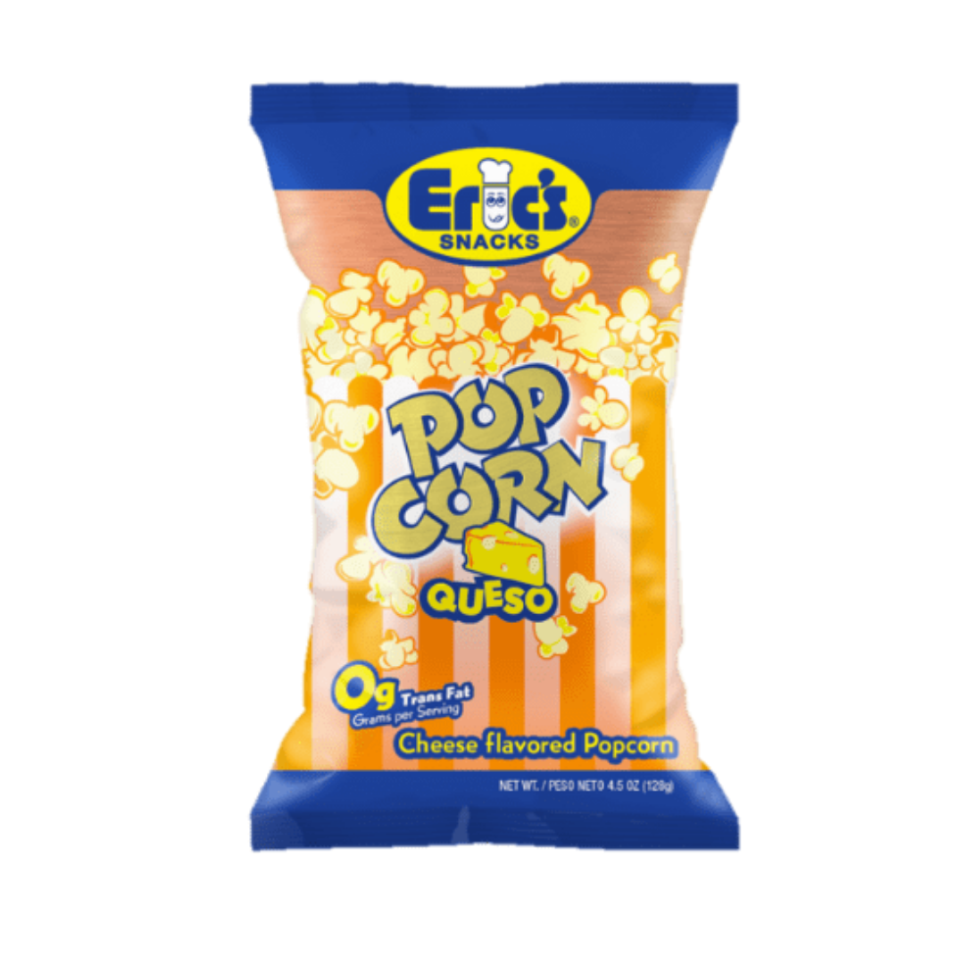 Popcorn Eric's Cheese 4.5 oz con sabor a queso