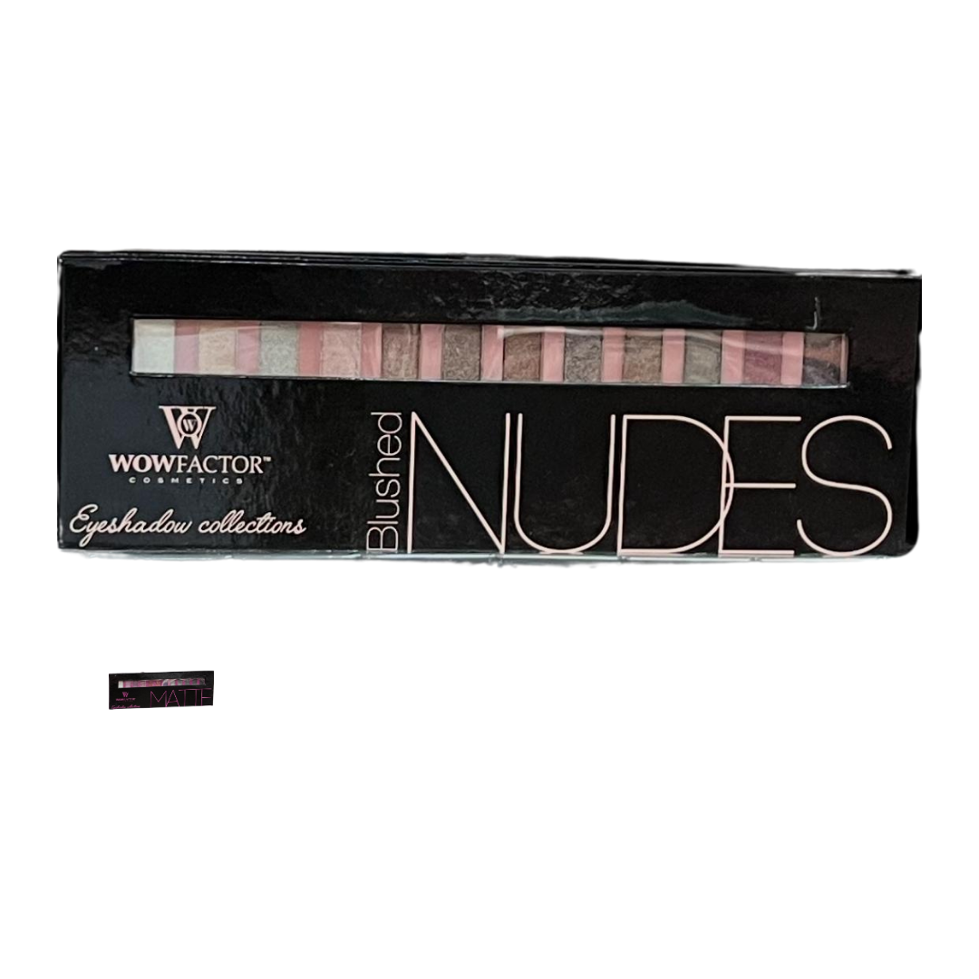 Wow Factory Smoky Nudes Matte paleta de sombras