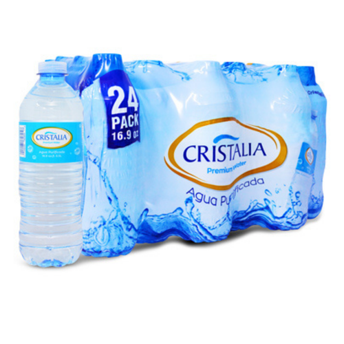 Cristalia Premium Water 24 Pack Bottles 16.9oz agua embotellada