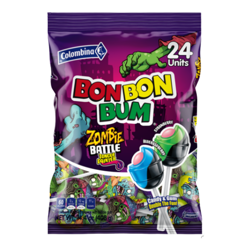 Bon Bon Bum Zombie Battle Lollipops