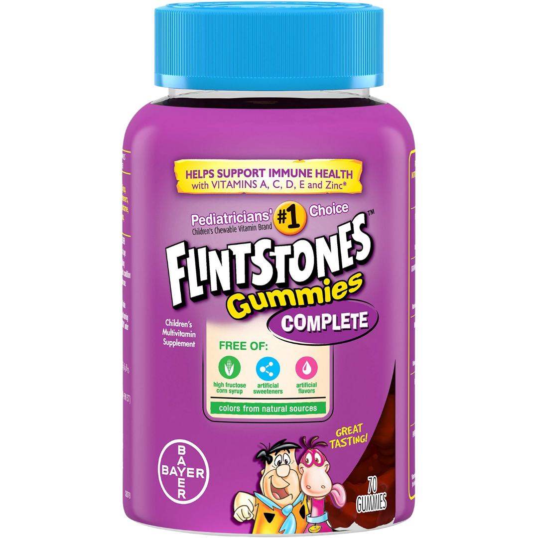 Flintstones Gummies multivitamínico infantil 70 gomitas Bayer