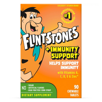 Vitaminas FLINSTONE Immunity para niños 90 tabletas masticables