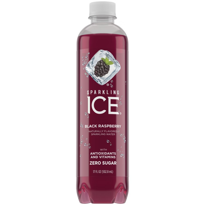 Sparkling Ice Black Raspberry Flavored Sparkling Water (17oz)
