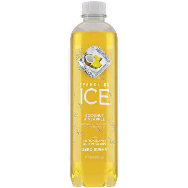 Sparkling Ice Coconut Pineapple Flavored Sparkling Water (17oz)
