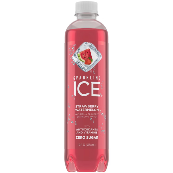 Sparkling Ice Strawberry Watermelon Flavored Sparkling Water (17oz)