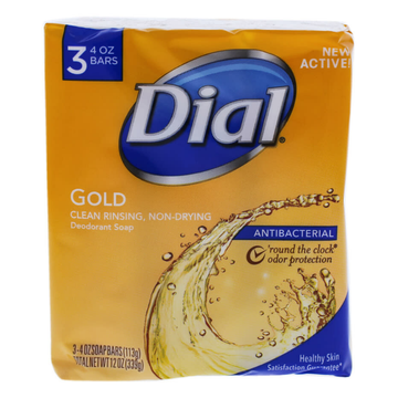 Dial Bar Soap pack 3 jabones surtidos 4oz c/u