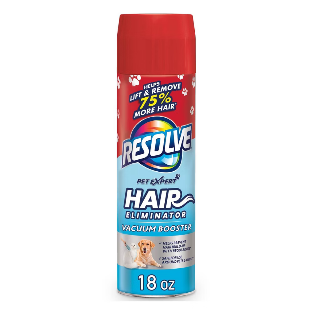 Resolve Pet Expert Hair Eliminator Carpet Cleaner 18oz quita pelo mascotas