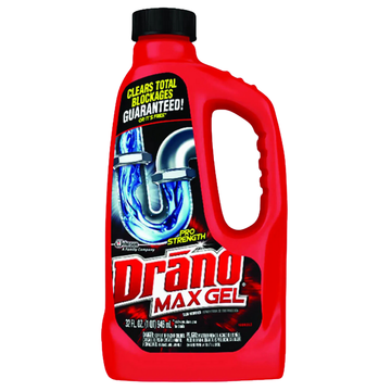Drano Max Gel destapador de cañerías profesional 32oz