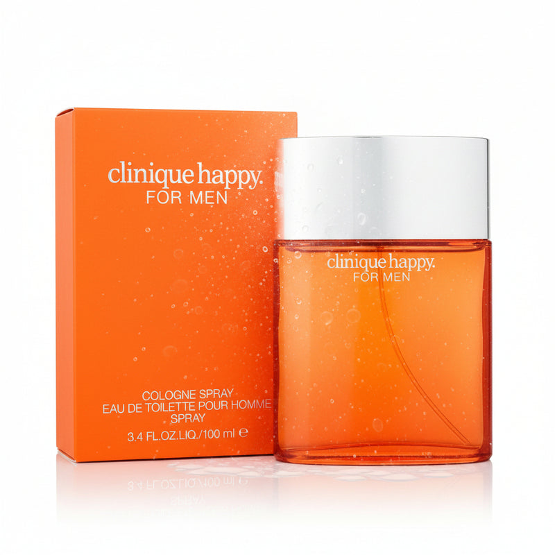 Clinique Happy For Men/ Colonia EDT Spray 3.4 Oz (H)