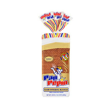 Pan Pepín pan integral blanco suave y nutritivo