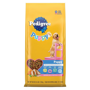 Pedigree Chicken, Rice and Vegetable Flavor Puppy Dry Dog Food (3.5lbs)