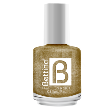 Bettina Gold esmalte de uñas color dorado
