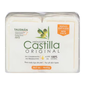Talisman Castilla Original Soap (2oz 4pk)