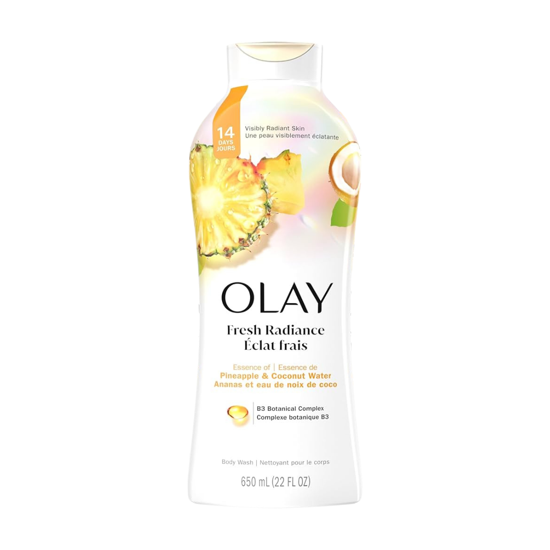 Jabón líquido Olay Fresh Radiance Pineapple & Coconut Water 22oz hidratante