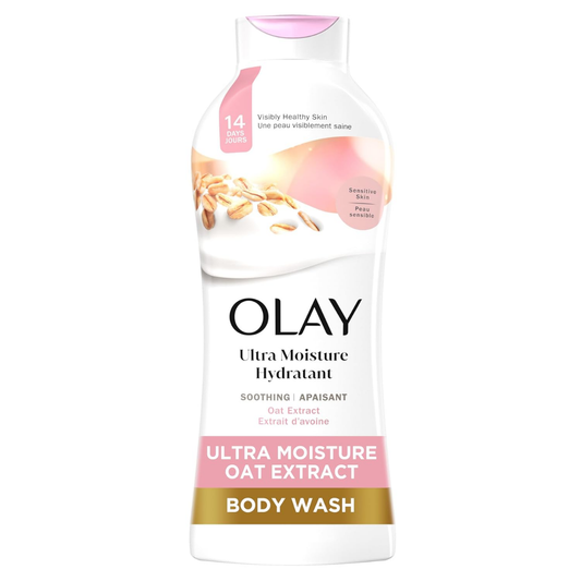 Olay Ultra Moisture body wash avena calmante 22 oz