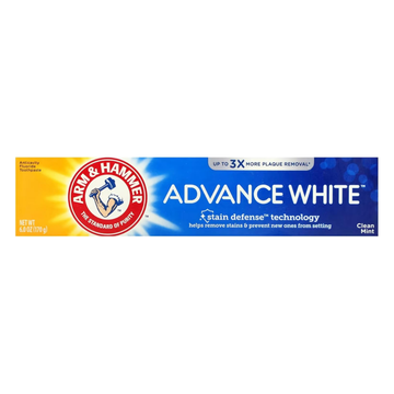 Arm & Hammer Advance White Toothpaste Stain Defense blanqueadora 6oz