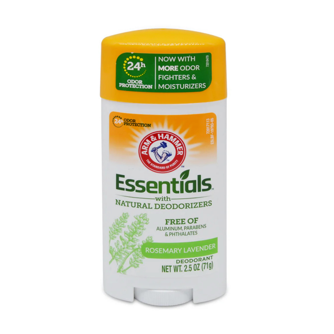 Arm & Hammer Essentials Deodorant Rosemary Lavender protección natural 2.5oz