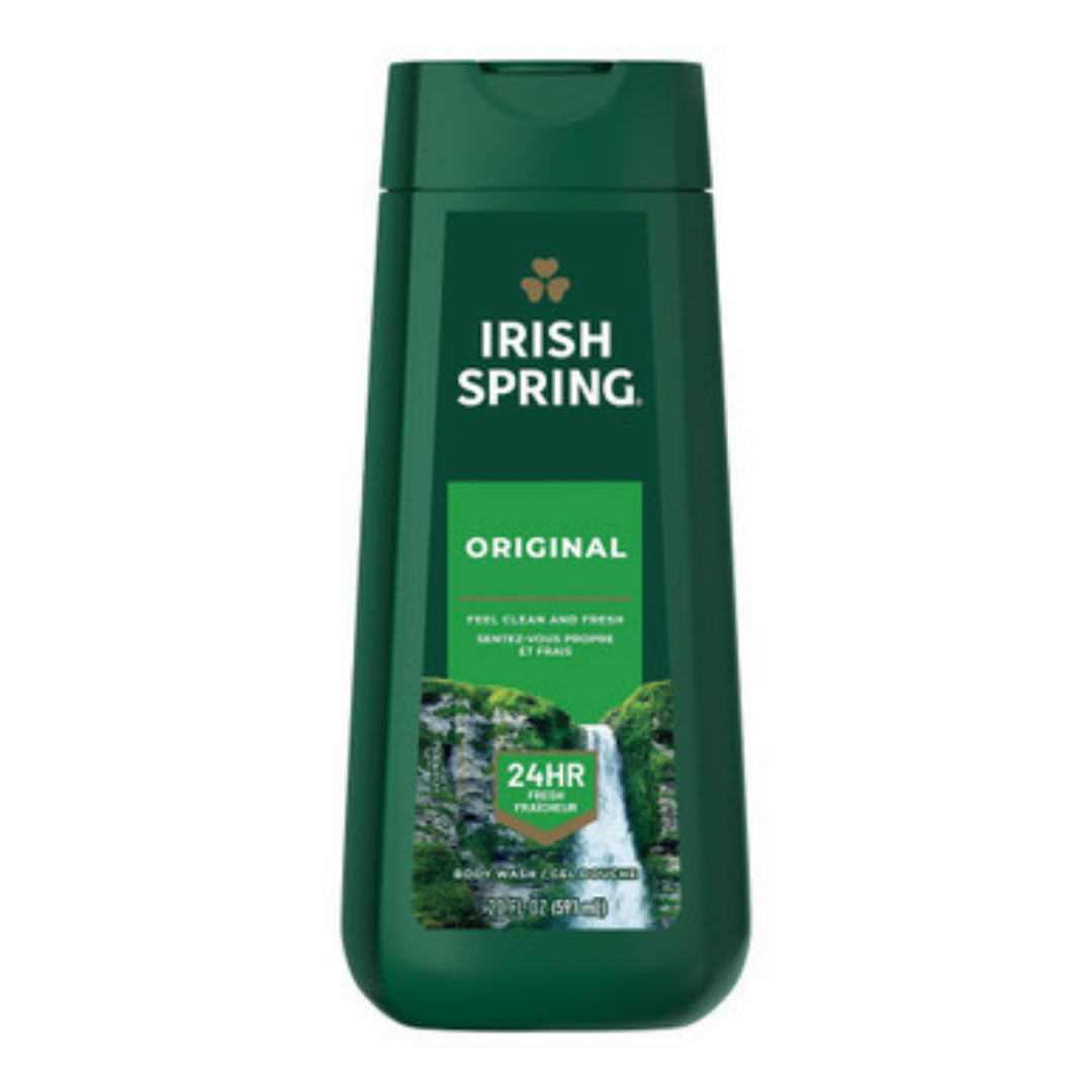 Irish Spring Original gel de baño 24 horas 20oz