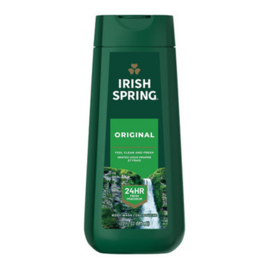 Irish Spring Original gel de baño 24 horas 20oz