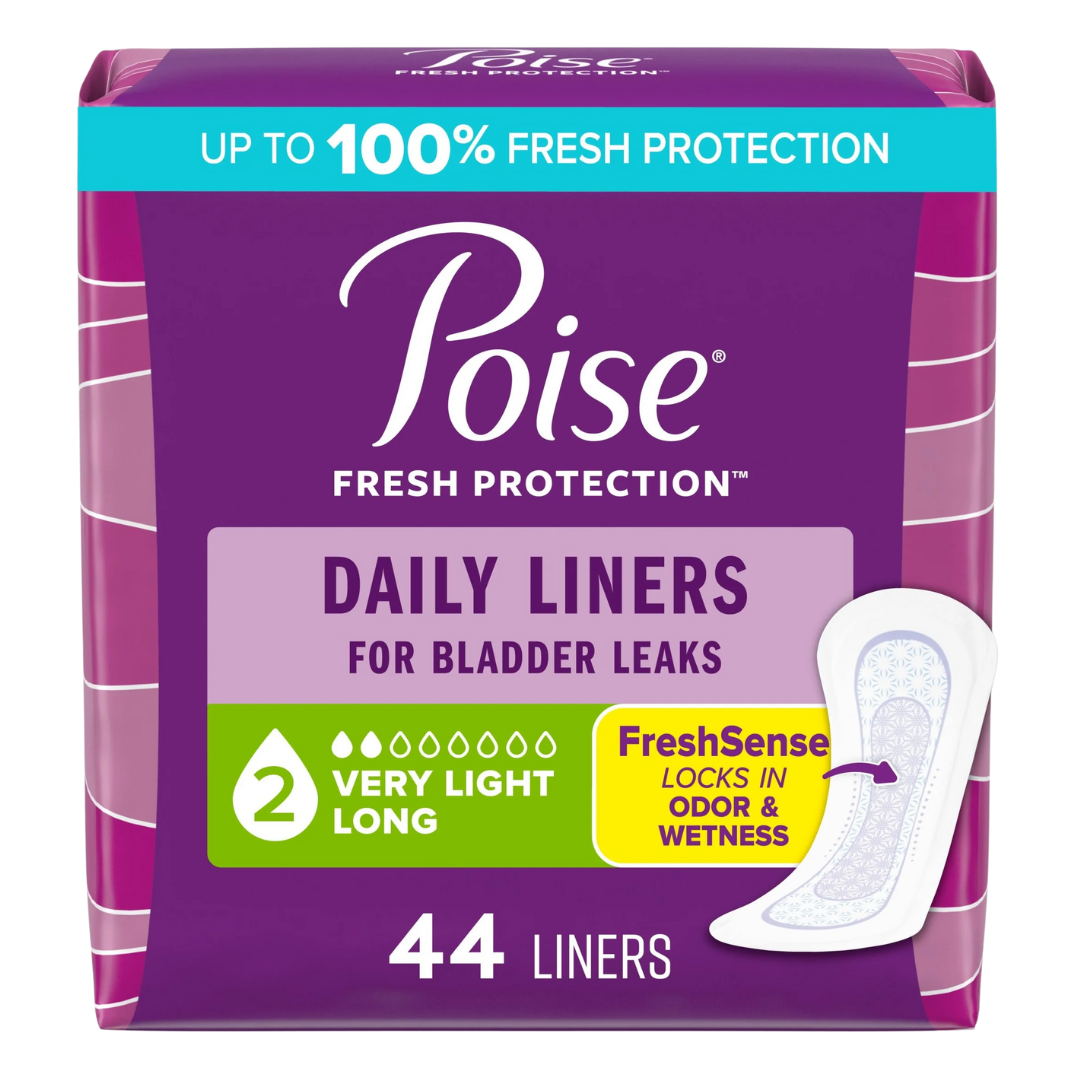 Protectores diarios POISE 44 unidades