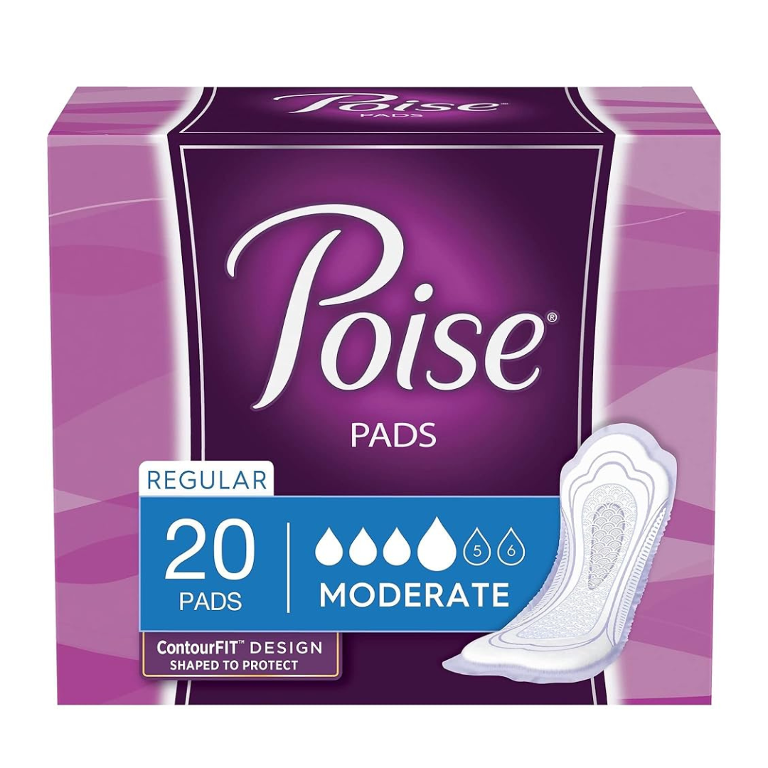 Toallas absorbentes POISE Pads 20 unidades