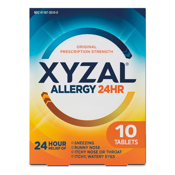 Xyzal Allergy 24HR Tablets alivio alergias 10ct