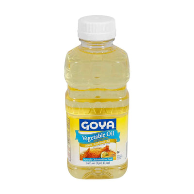Aceite Vegetal de Soya para Cocinar Goya, Freír y Hornear, 16 fl oz
