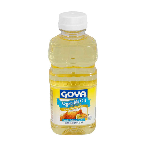 Aceite Vegetal de Soya para Cocinar| Freír y Hornear | GOYA de 16 fl oz