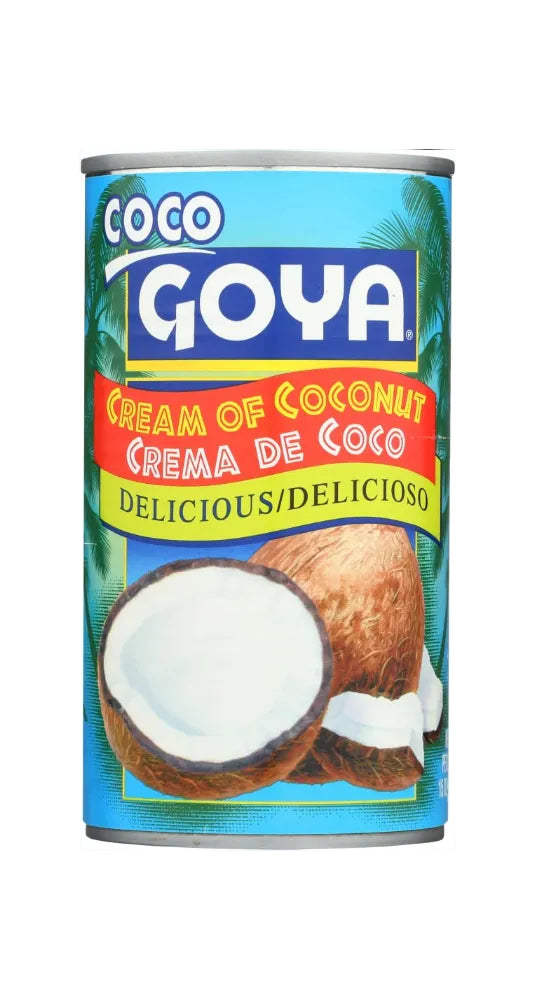 Crema de Coco Goya Endulzada para Postres y Bebidas, 15 oz