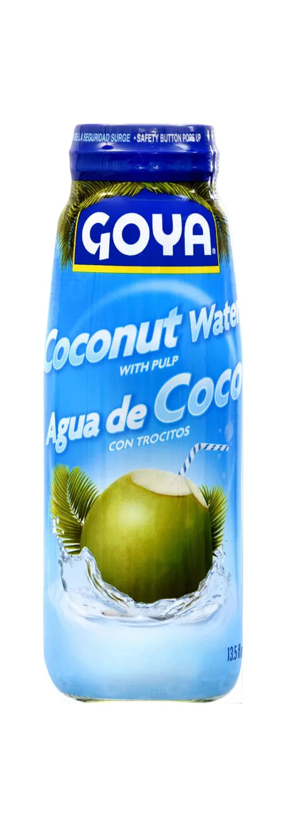 Agua de Coco Goya con Trocitos de Pulpa, 13.5 fl oz
