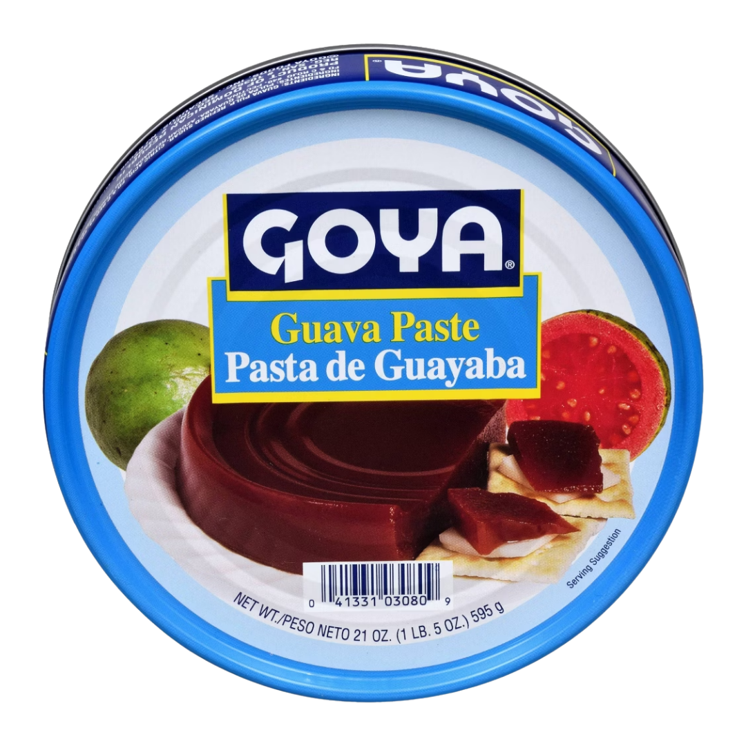 Goya pasta de guayaba sabor auténtico lata 21oz