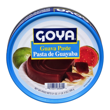 Goya pasta de guayaba sabor auténtico lata 21oz