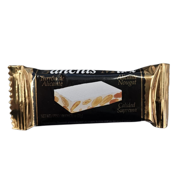 Alicante turrón almendra porciones individuales 0.7oz
