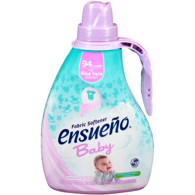 Ensueño Fabric Softener Baby Powder Scent (125oz) (4 Pack)