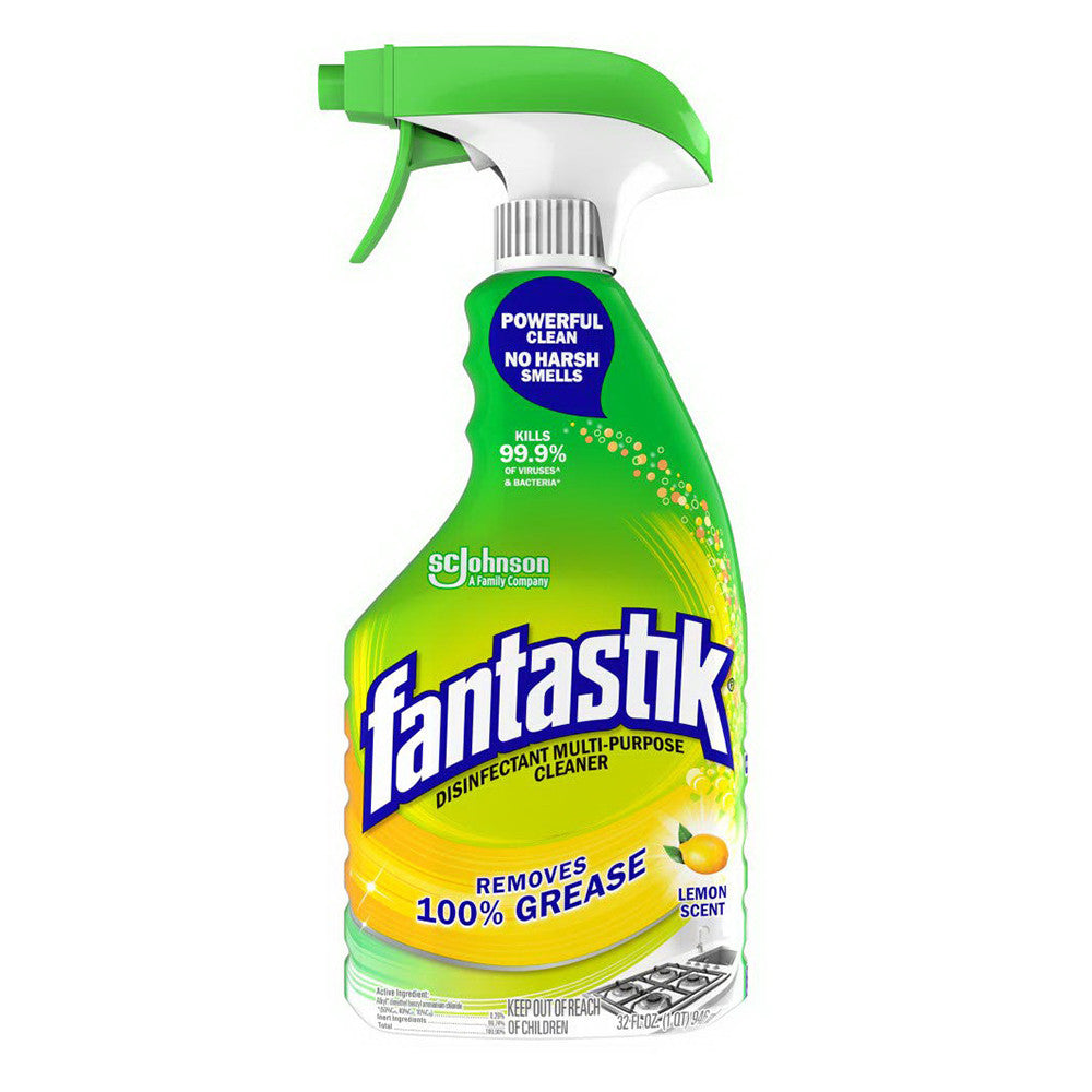 Fantastik All-Purpose Cleaner  Lemon Scent  32 Ounce Trigger Bottle